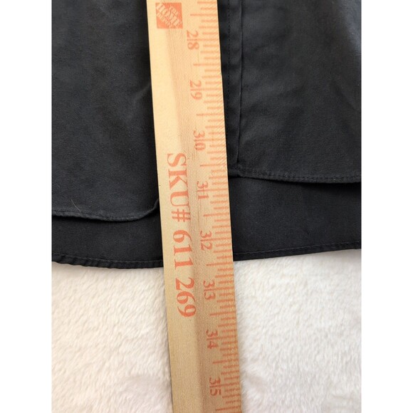 Ely Diamond San Antonio Rose Pearl Snap Western Cowboy Black W/ Blue Rose Sz XL - Picture 8 of 15